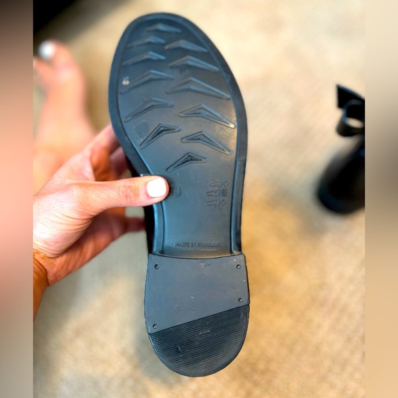 Valentino RED Black Rain Boots with Large Bows sz 39 🖤 🌧️ ☔️ - Picture 11 of 12